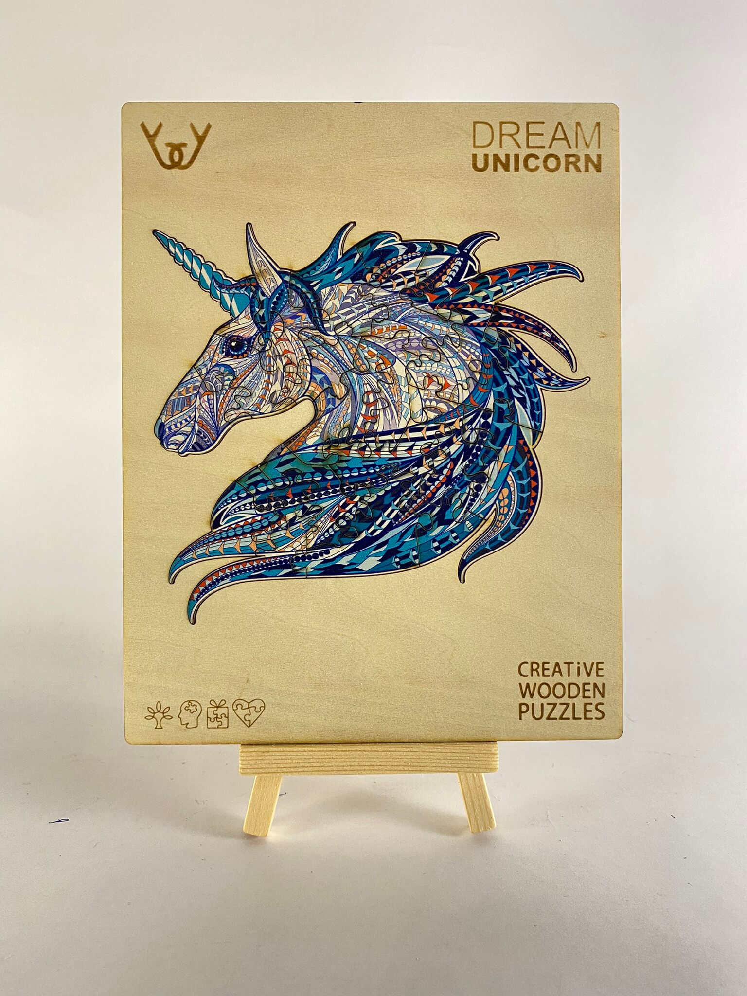 Dřevěné puzzle – Dream Unicorn