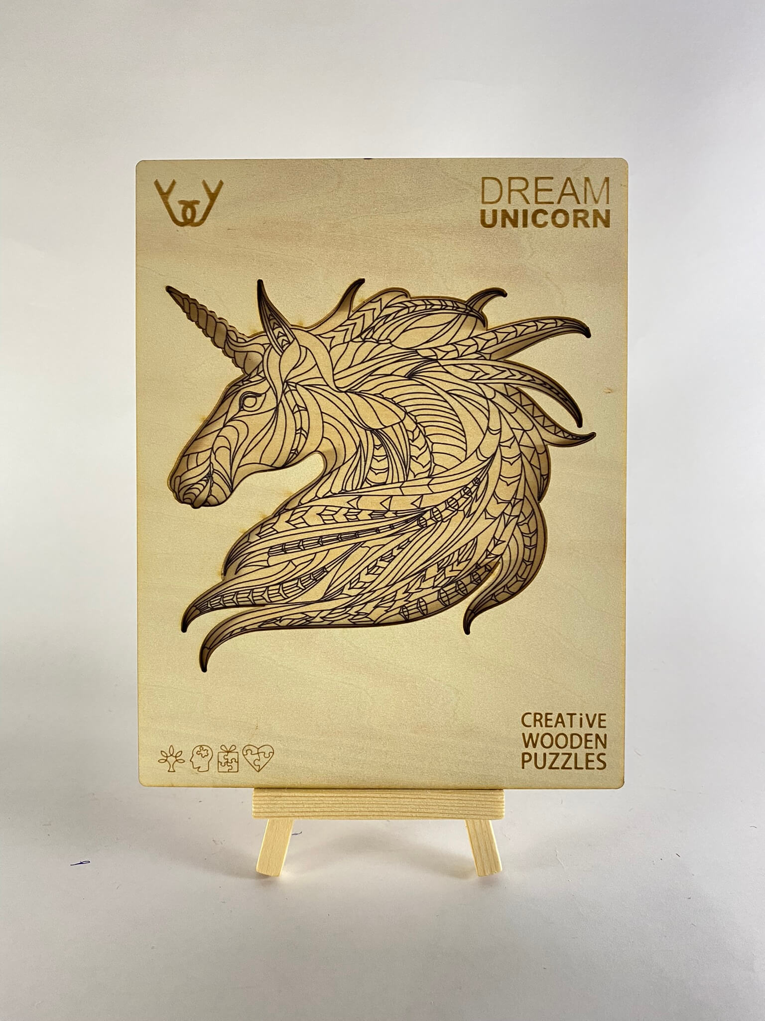 Dřevěné puzzle – Dream Unicorn