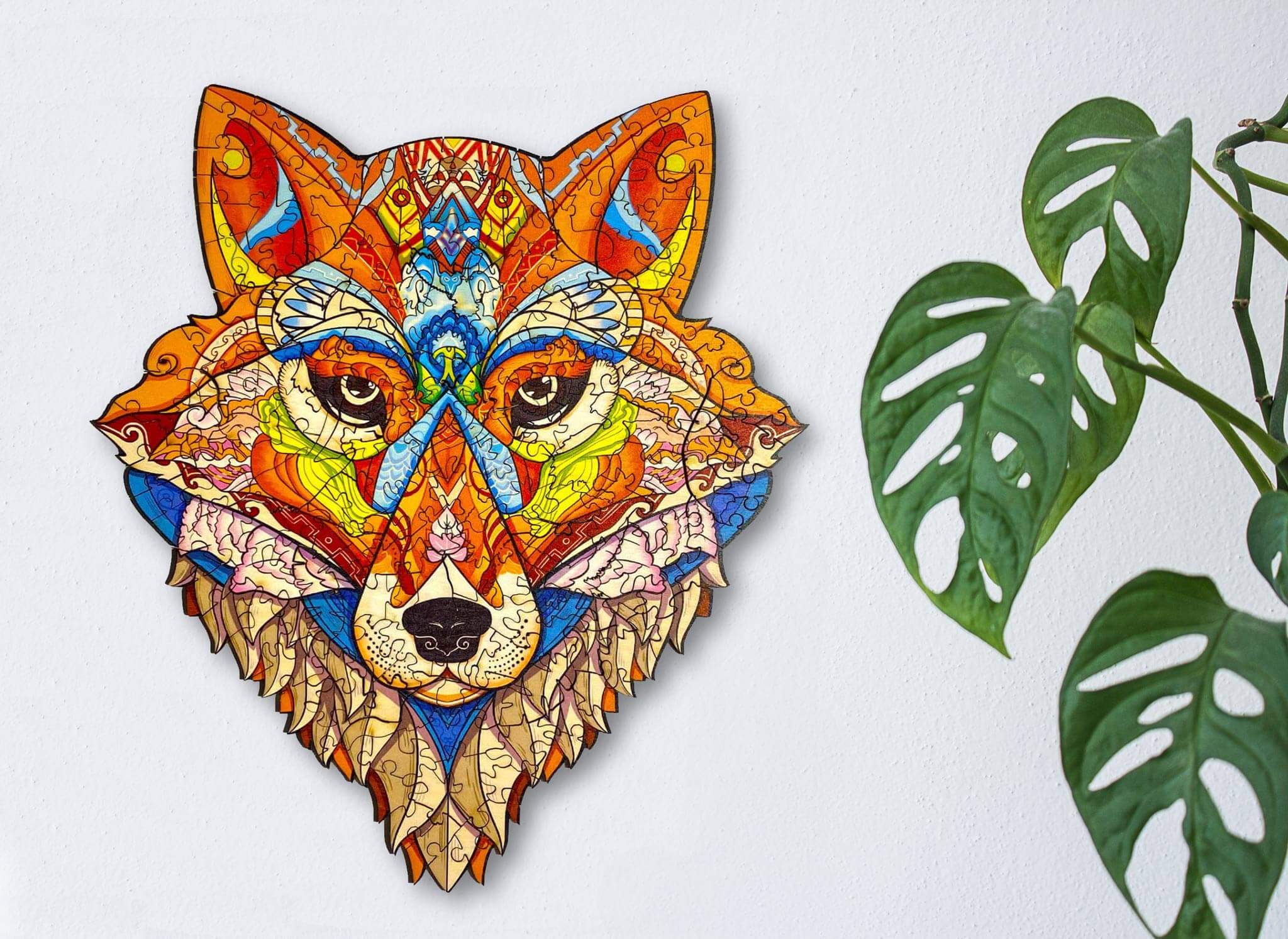 Dřevěné puzzle – Sly Fox (liška)