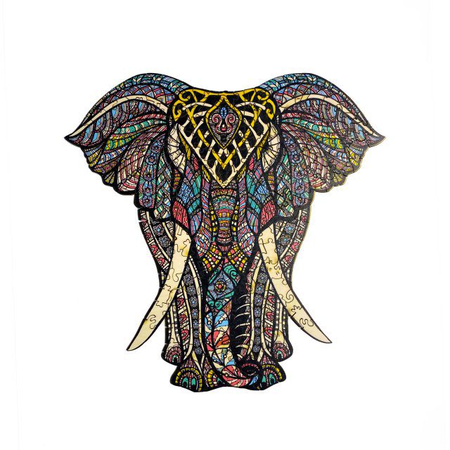 Dřevěné puzzle – Ancient Mammoth (slon)