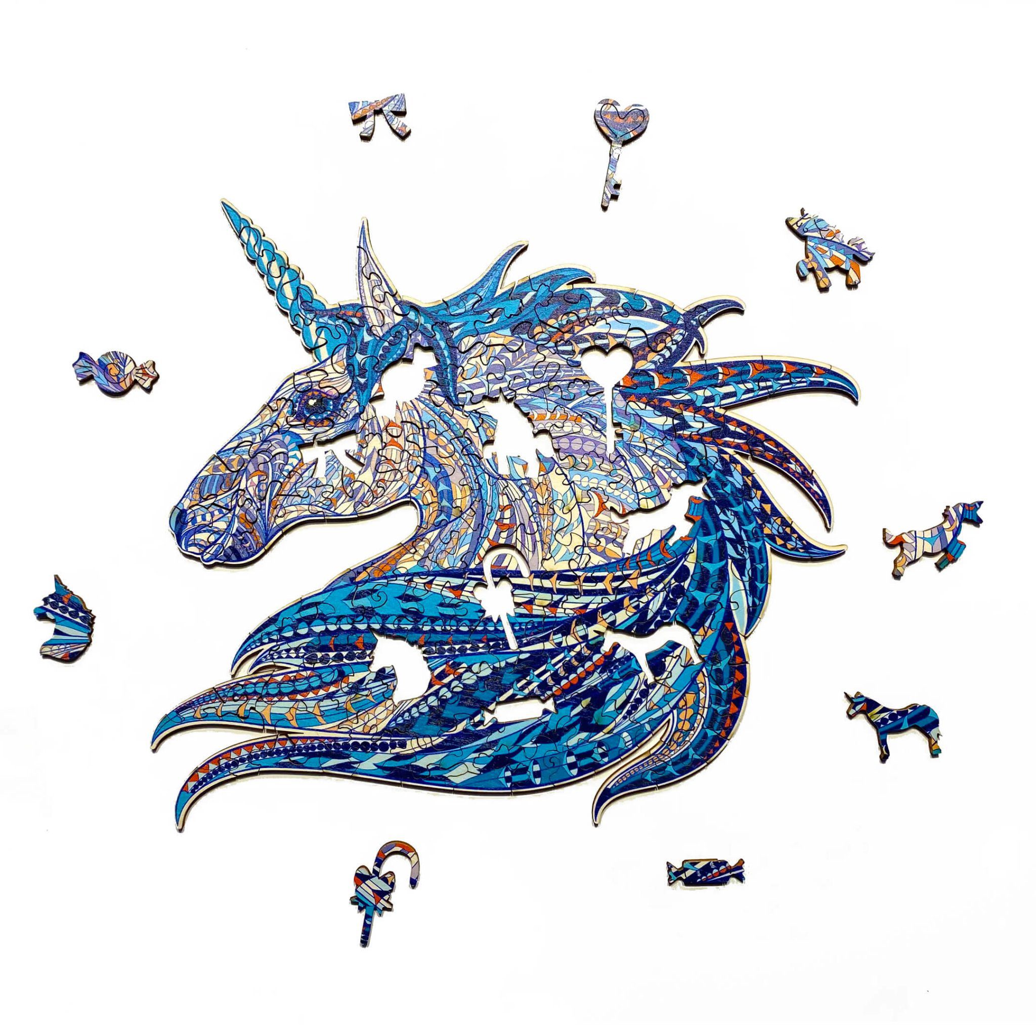 Dřevěné puzzle – Dream Unicorn